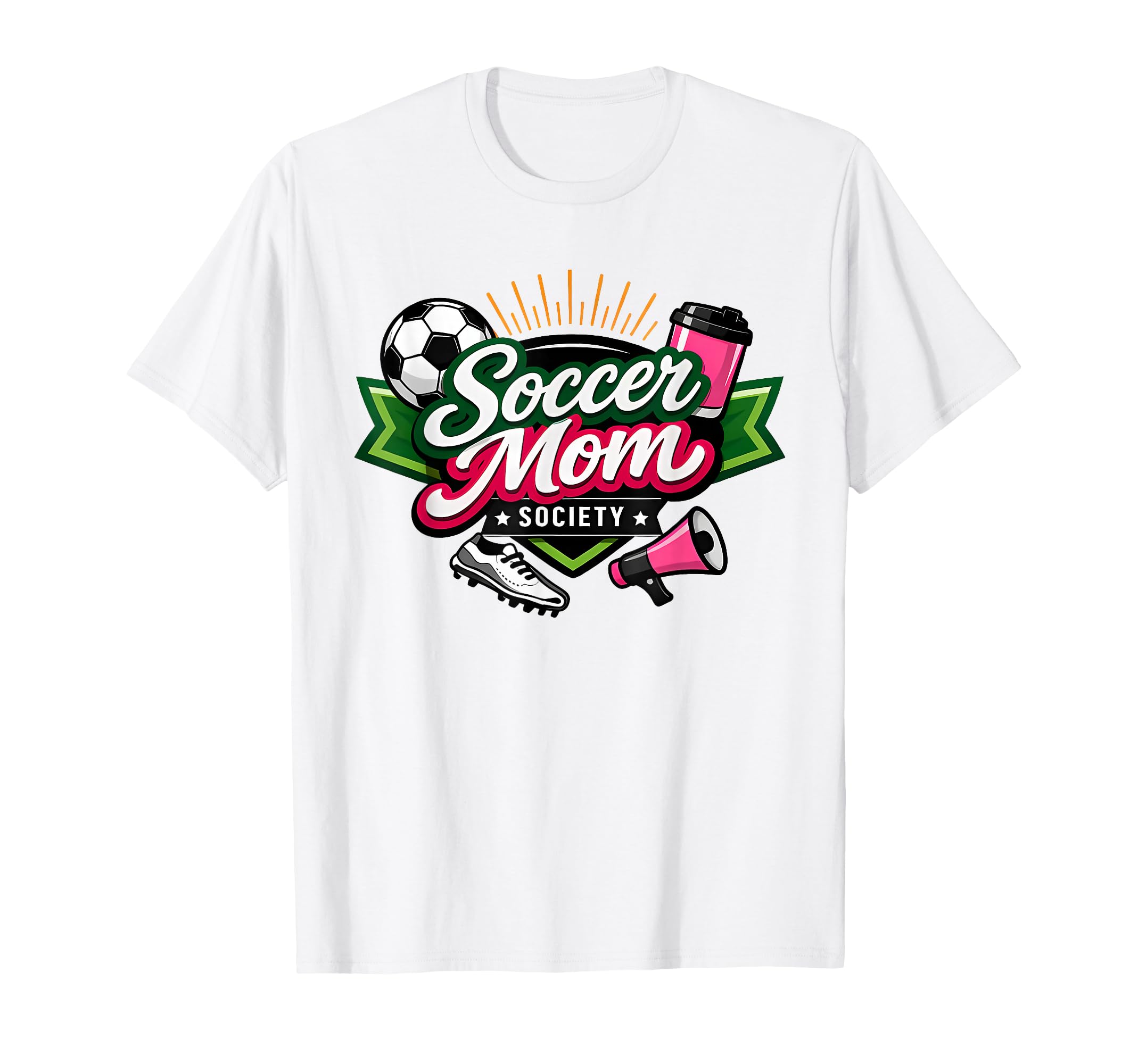 Soccer Mom Society T-Shirt - Custom Art Print Men Women - T-Shirt, Sweatshirt, Hoodie