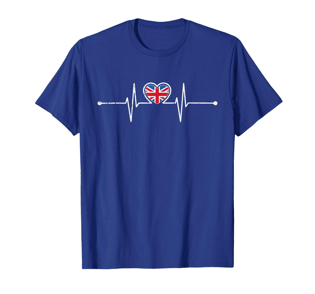 England Soccer Heartbeat English T-Shirt - Fun Novelty Design Unisex - T-Shirt, Sweatshirt, Hoodie