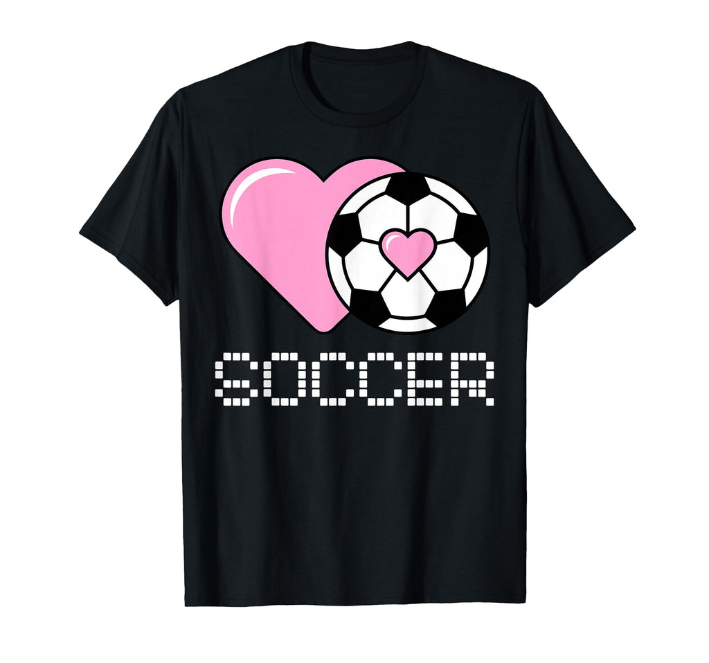I Love Soccer Goalie Player Fan Game Day T-Shirt - Minimalist Print Unisex - T-Shirt, Sweatshirt, Hoodie