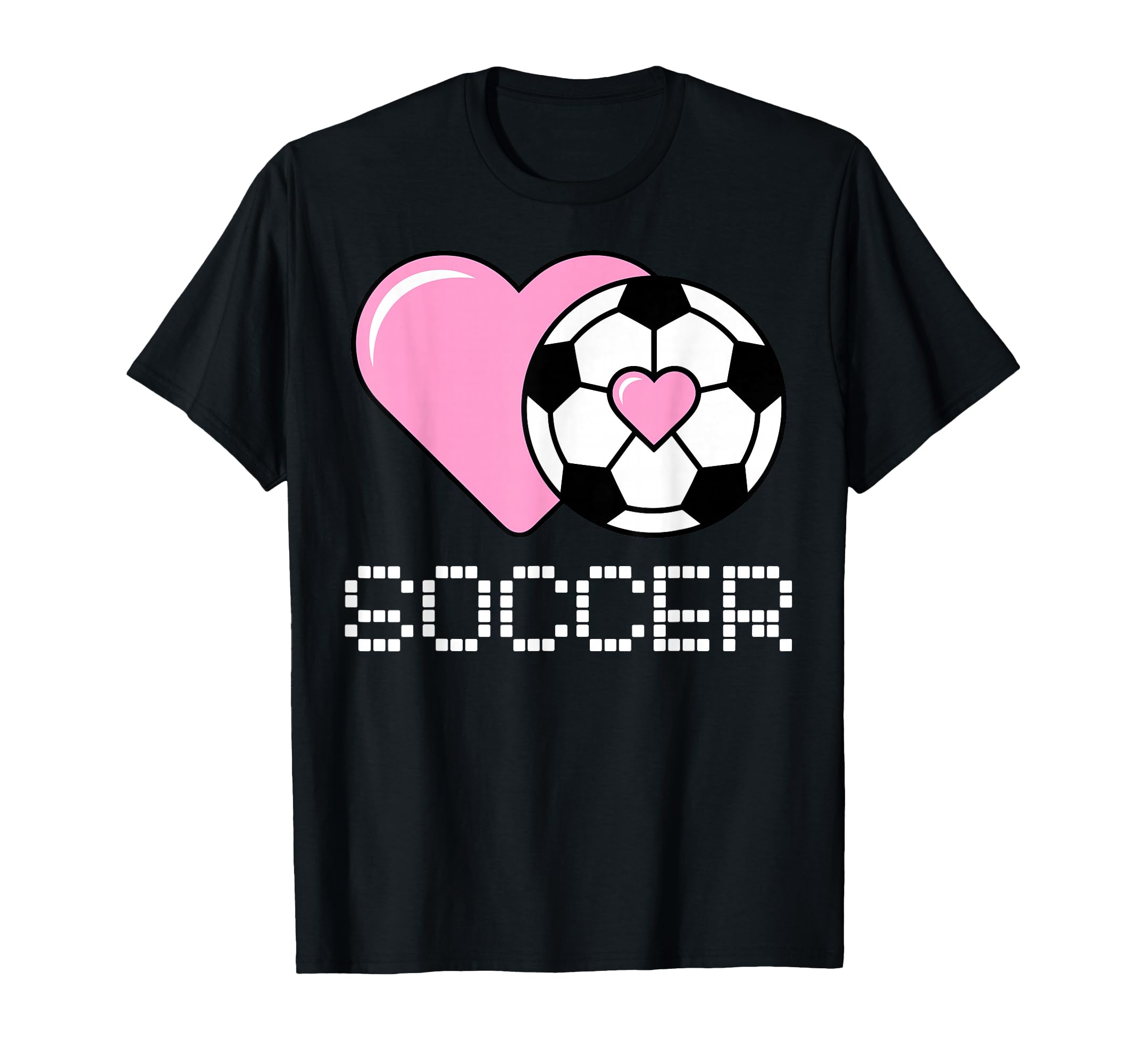 I Love Soccer Goalie Player Fan Game Day T-Shirt - Minimalist Print Unisex - T-Shirt, Sweatshirt, Hoodie