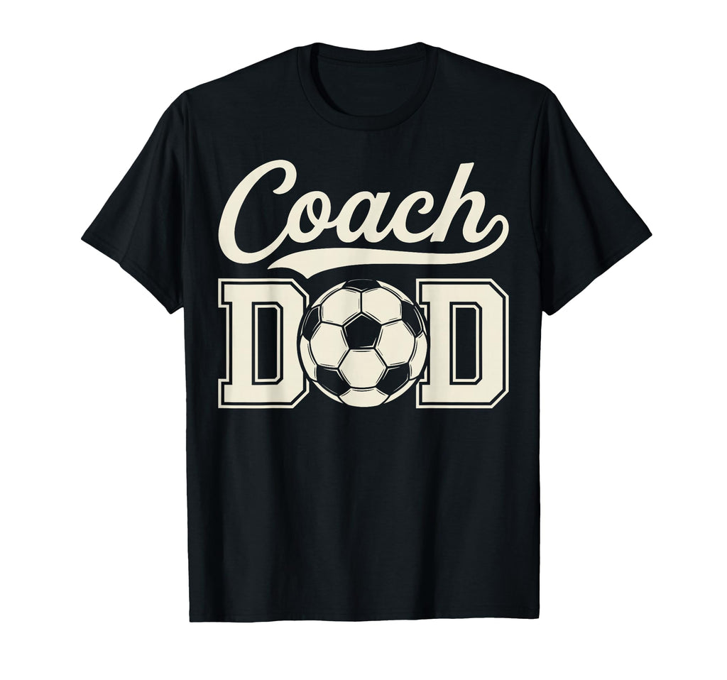 Football Coach Dad Fathers Day T-Shirt - Casual Everyday Wear for Adults - T-Shirt, Sweatshirt, Hoodie