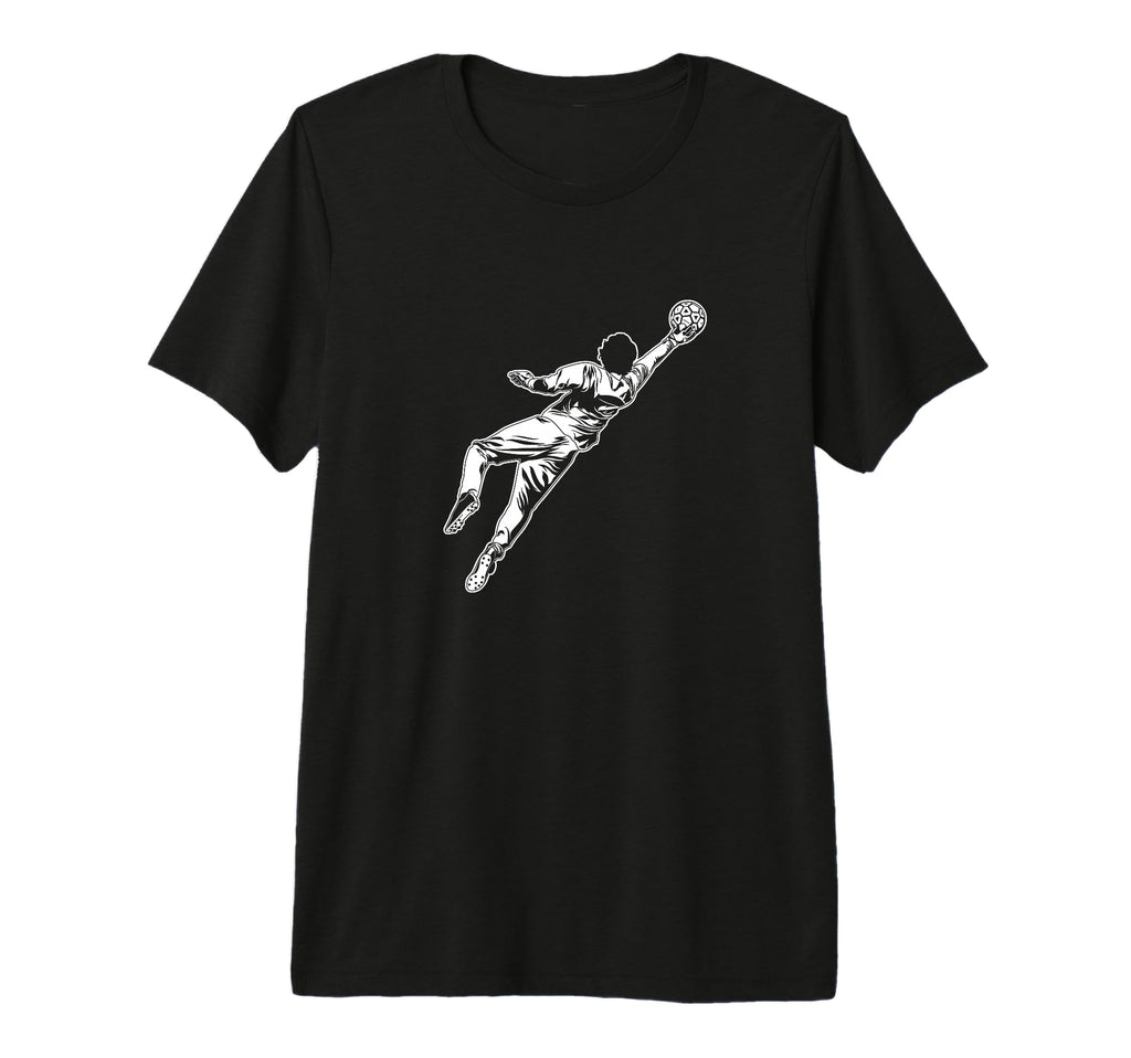 Goalkeeper Soccer Tri Blend T-Shirt - Unique Graphic for Adults - T-Shirt, Sweatshirt, Hoodie