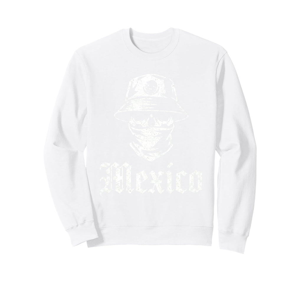 Mexico Flag Mexican Hispanic Sweatshirt - Casual Everyday Wear for Adults - T-Shirt, Sweatshirt, Hoodie