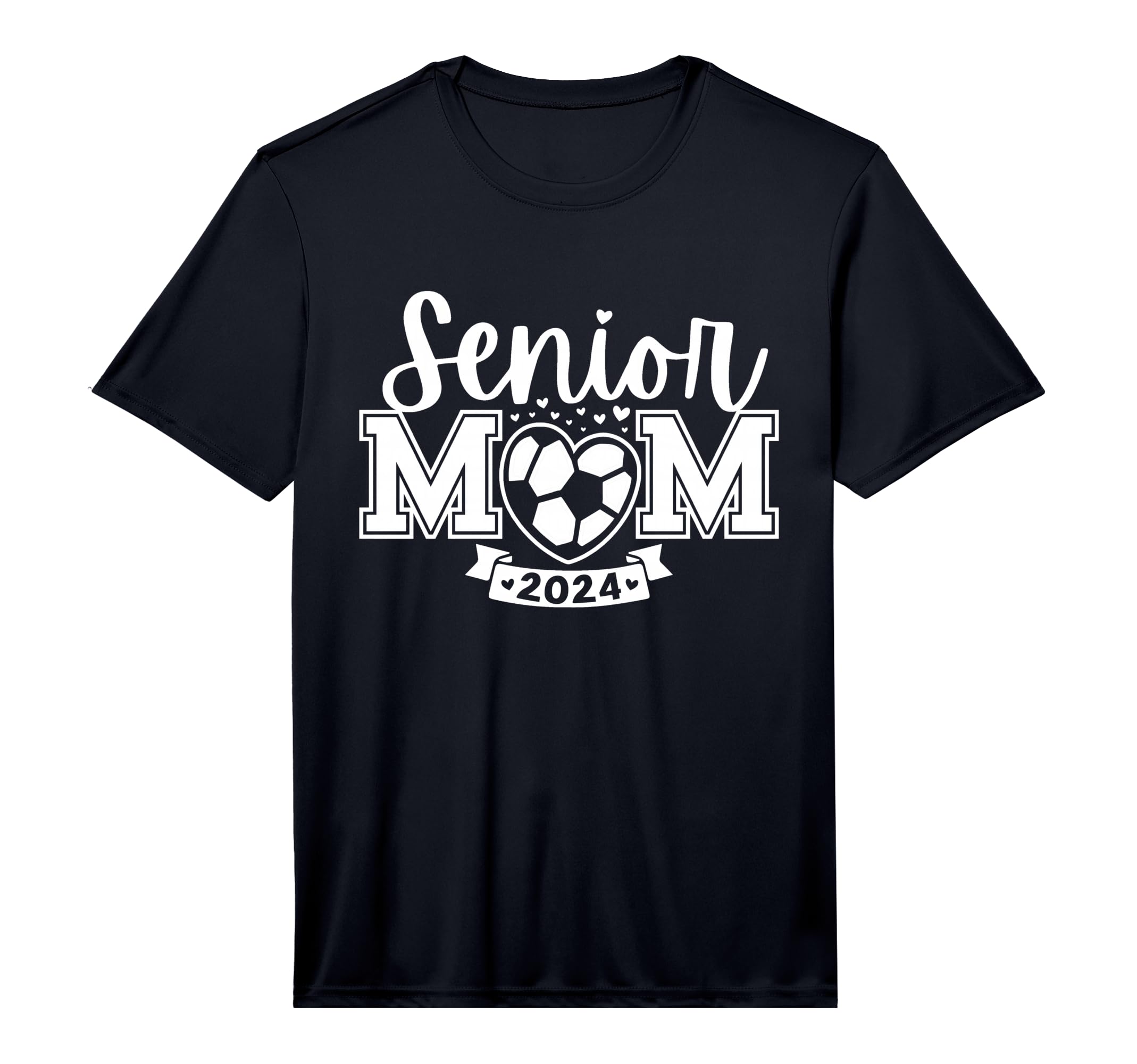 Senior Soccer Mom Class 2024 Player T-Shirt - Minimalist Print Men Women - T-Shirt, Sweatshirt, Hoodie