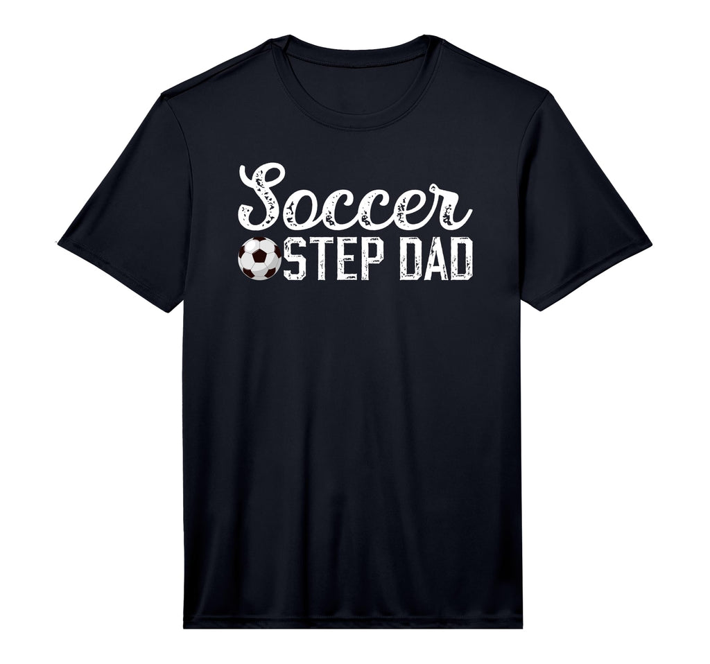 Mens Soccer Step Dad Soccer Player T-Shirt - Unique Graphic Unisex - T-Shirt, Sweatshirt, Hoodie