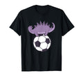 Dino Loves Soccer Dinosaur Reptile T-Shirt - Custom Art Print Men Women - T-Shirt, Sweatshirt, Hoodie