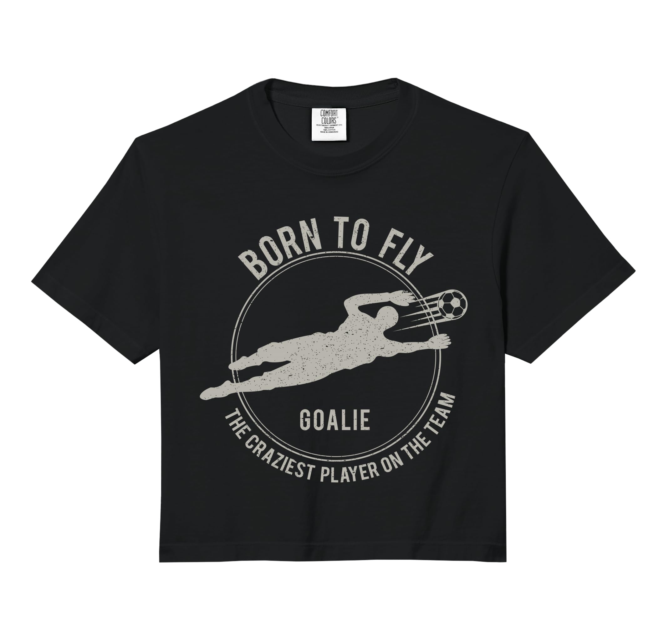 Funny Goalkeeper Soccer Goalie Born To Hoodie - Novelty Apparel Men Women - T-Shirt, Sweatshirt, Hoodie