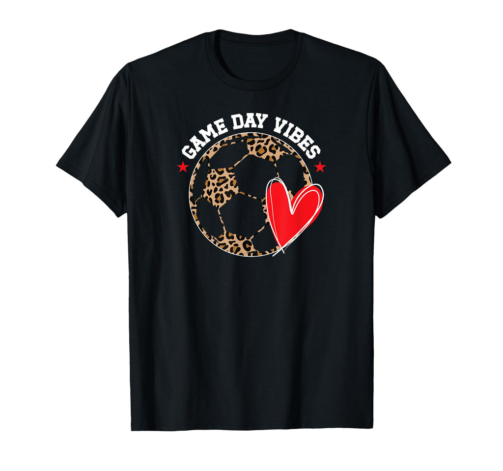 Soccer Game Day Vibes Game Day Soccer T-Shirt - Custom Art Print Men Women - T-Shirt, Sweatshirt, Hoodie