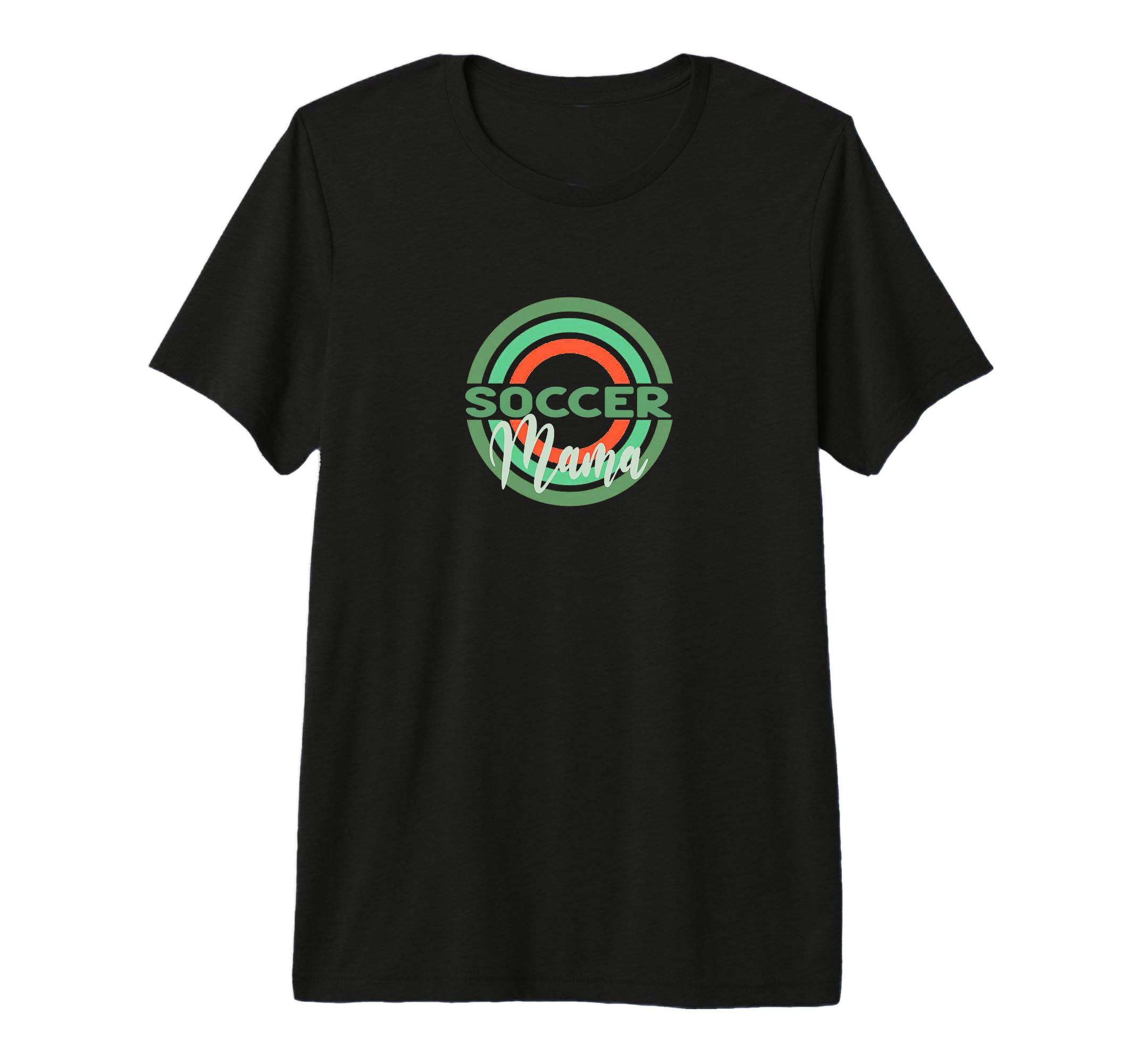 Soccer Mama Modern Soccer Circles Tri T-Shirt - Custom Art Print Men Women - T-Shirt, Sweatshirt, Hoodie