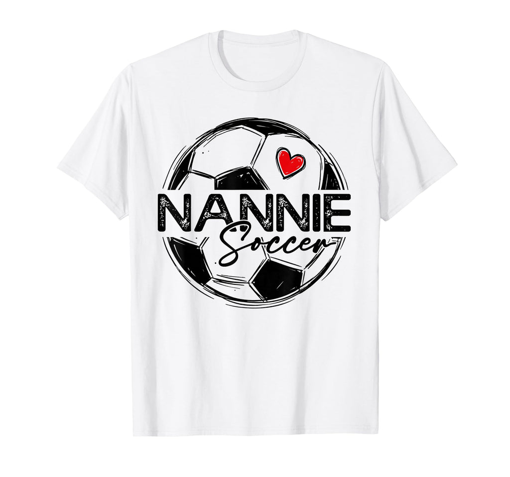 Soccer Nannie Soccer Player Family T-Shirt - Custom Art Print for Adults - T-Shirt, Sweatshirt, Hoodie