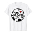 Soccer Nannie Soccer Player Family T-Shirt - Custom Art Print for Adults - T-Shirt, Sweatshirt, Hoodie