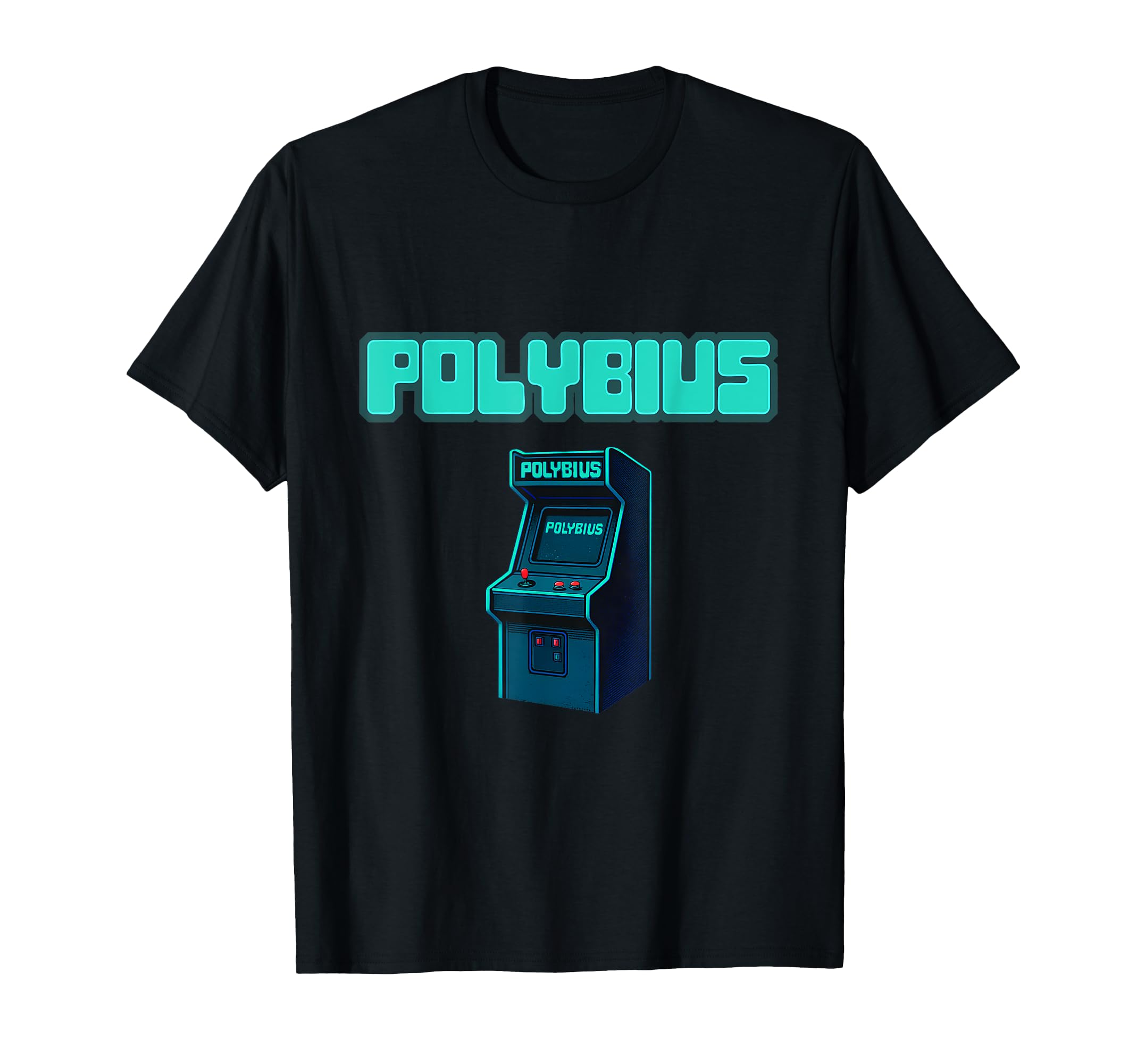 Polybius Arcade Urban Legend Geek T-Shirt - Minimalist Print for Adults - T-Shirt, Sweatshirt, Hoodie