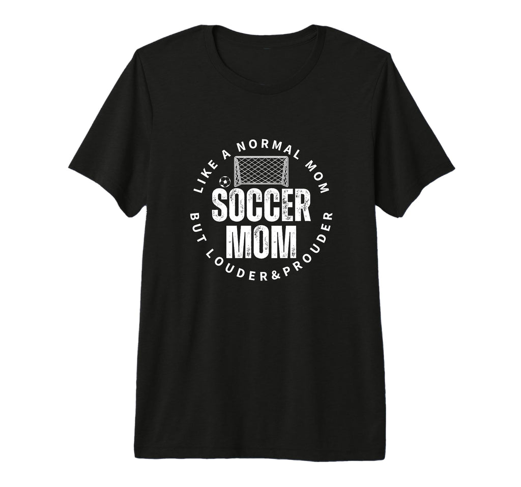 Soccer Mom Mother Funny Soccer T-Shirt - Aesthetic Graphic for Adults - T-Shirt, Sweatshirt, Hoodie