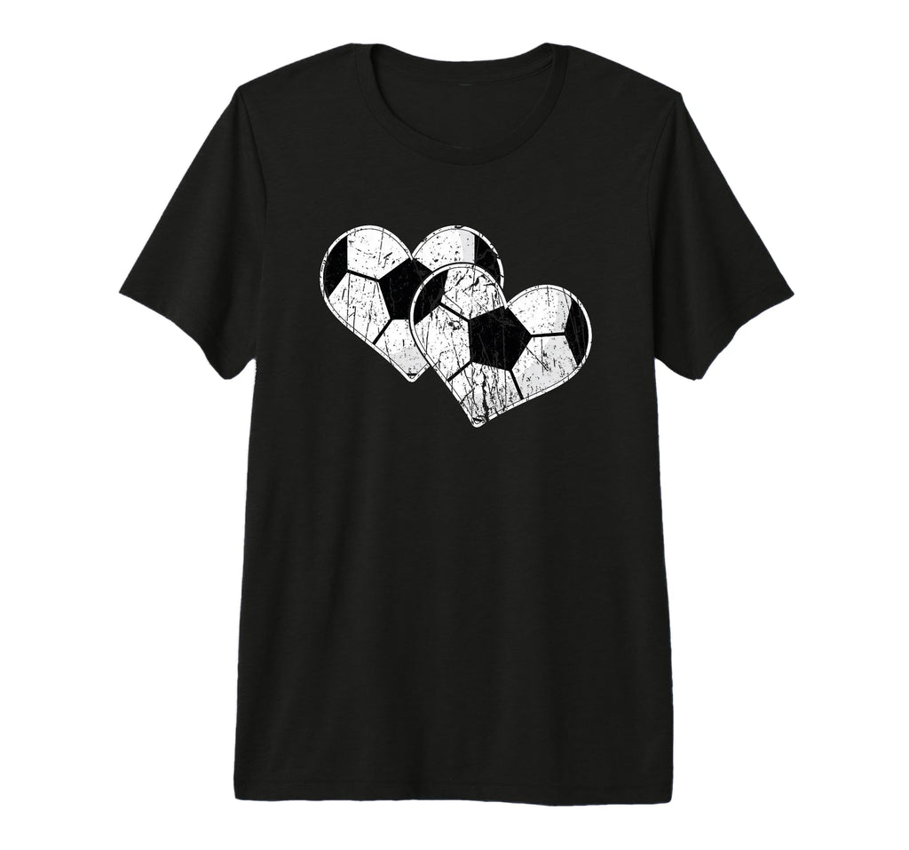 Soccer Heart Passion Sports Fan T-Shirt - Casual Everyday Wear Men Women - T-Shirt, Sweatshirt, Hoodie