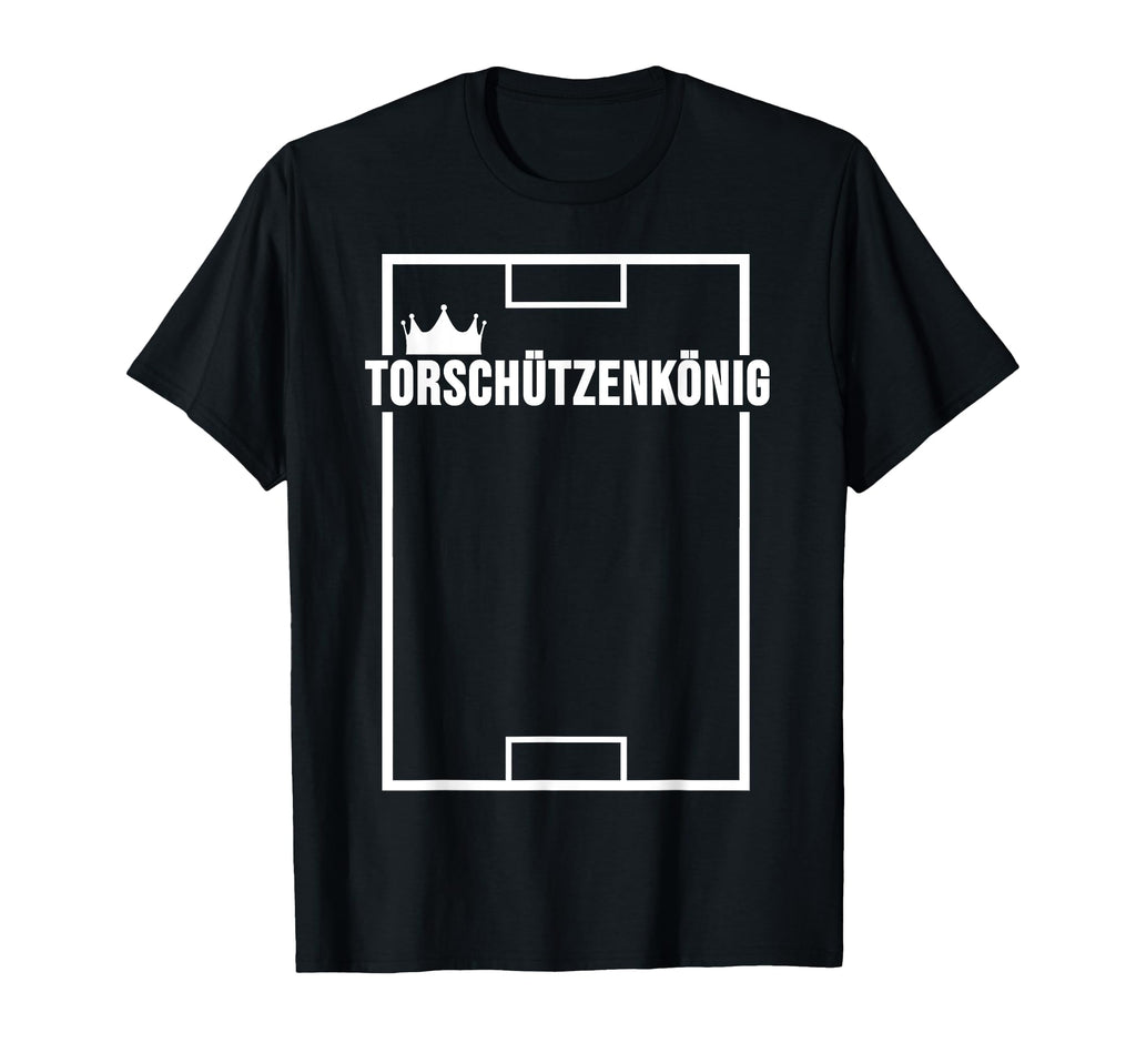 Goalkeeper King Crown Playing Field T-Shirt - Minimalist Print for Adults - T-Shirt, Sweatshirt, Hoodie
