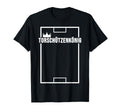 Goalkeeper King Crown Playing Field T-Shirt - Minimalist Print for Adults - T-Shirt, Sweatshirt, Hoodie