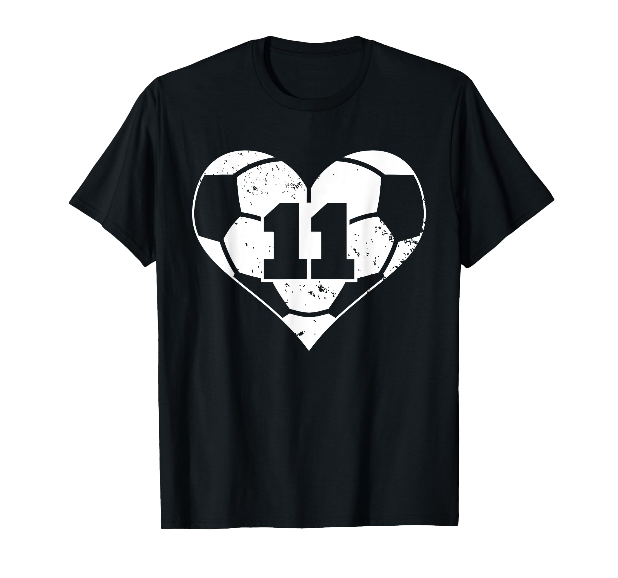 Soccer Number 11 Jersey Funny T-Shirt - Casual Everyday Wear Men Women - T-Shirt, Sweatshirt, Hoodie