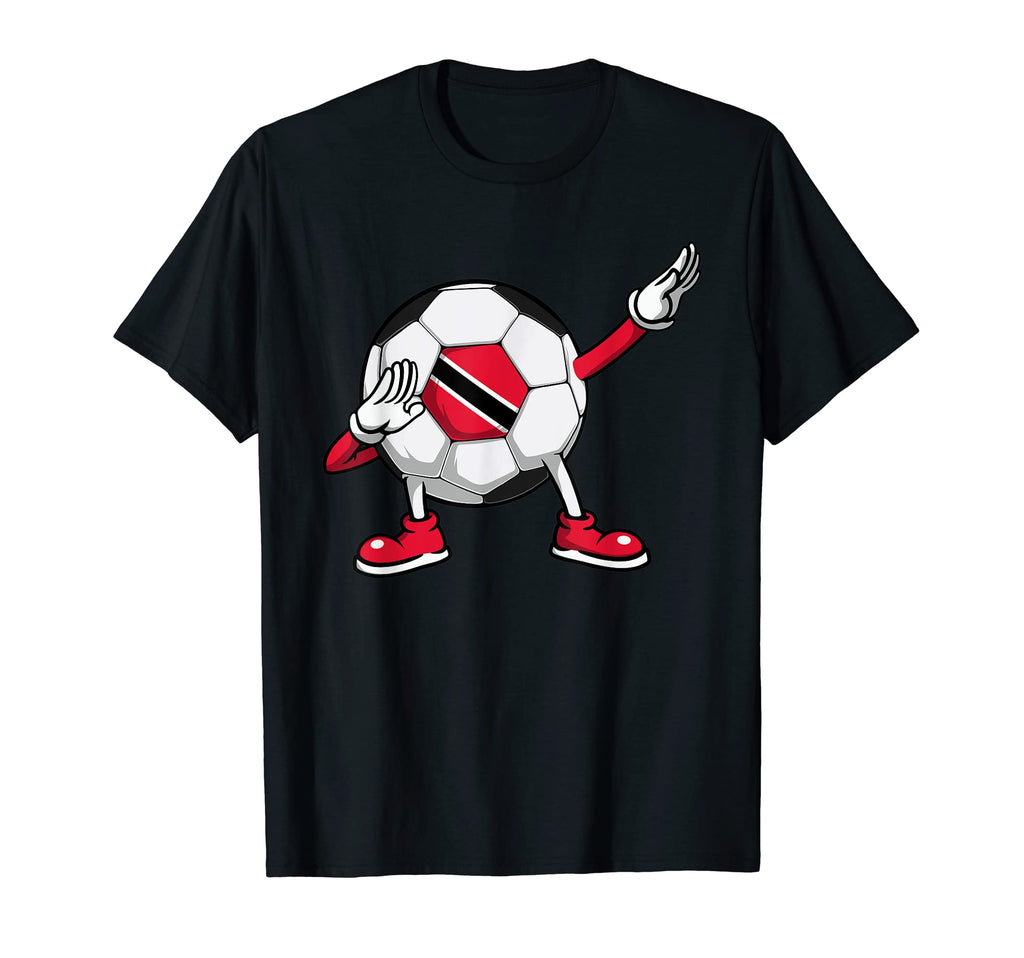 Dabbing Soccer Trinidad And Tobago T-Shirt - Fun Novelty Design for Adults - T-Shirt, Sweatshirt, Hoodie