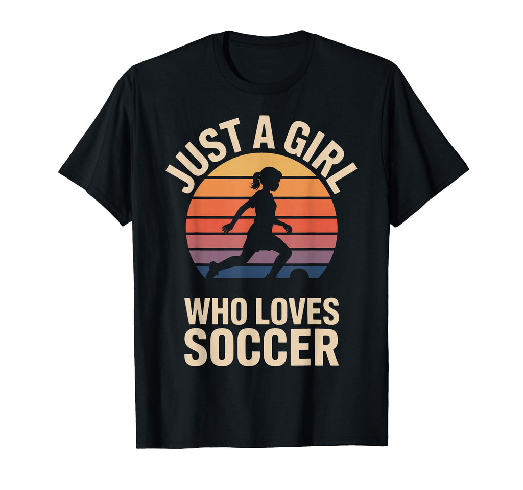 Just Who Loves Soccer Womens Soccer T-Shirt - Custom Art Print Unisex - T-Shirt, Sweatshirt, Hoodie
