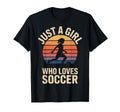 Just Who Loves Soccer Womens Soccer T-Shirt - Custom Art Print Unisex - T-Shirt, Sweatshirt, Hoodie