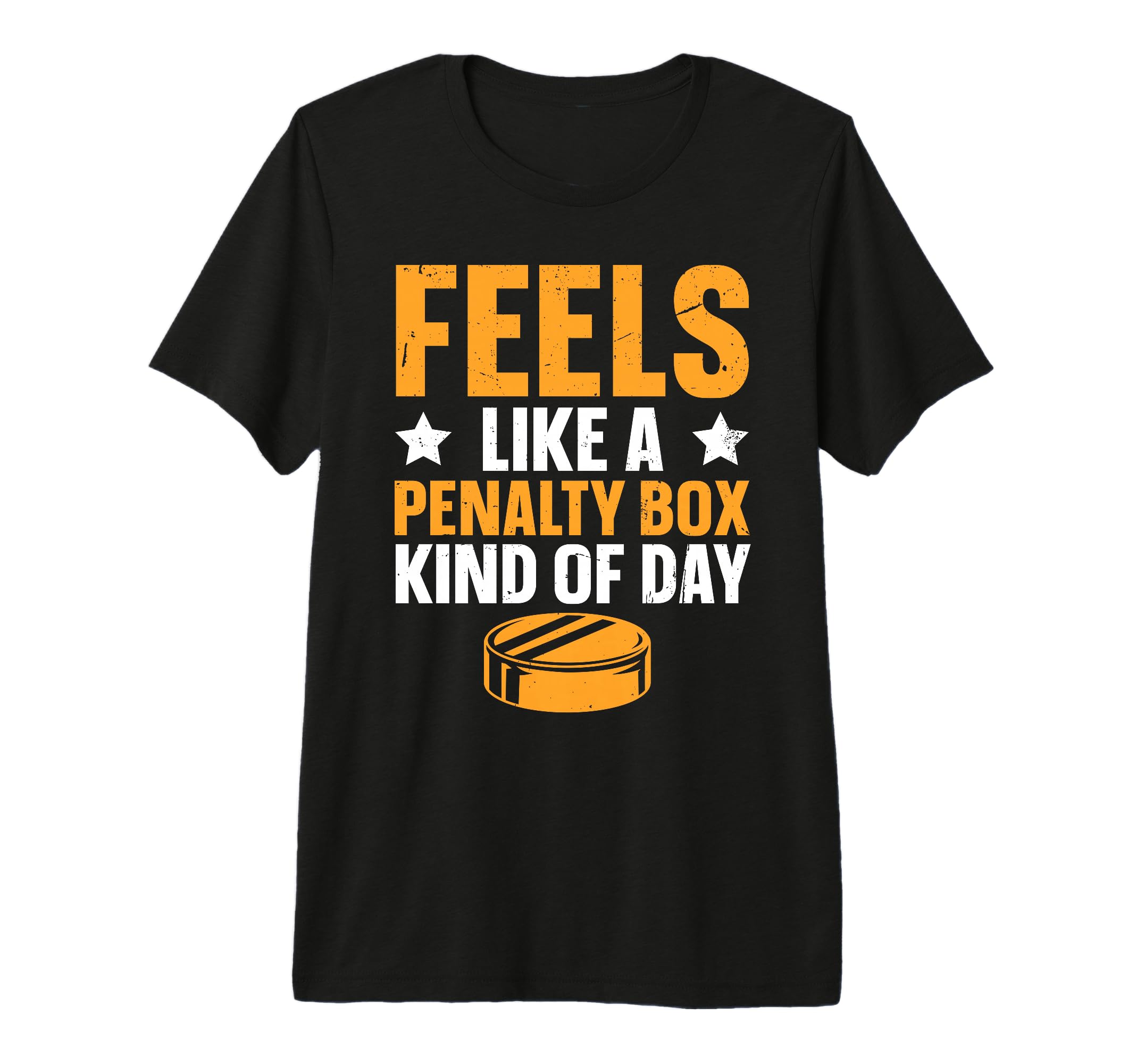 Feels Like Penalty Box Kind Day Tri Blend T-Shirt - Unique Graphic Unisex - T-Shirt, Sweatshirt, Hoodie