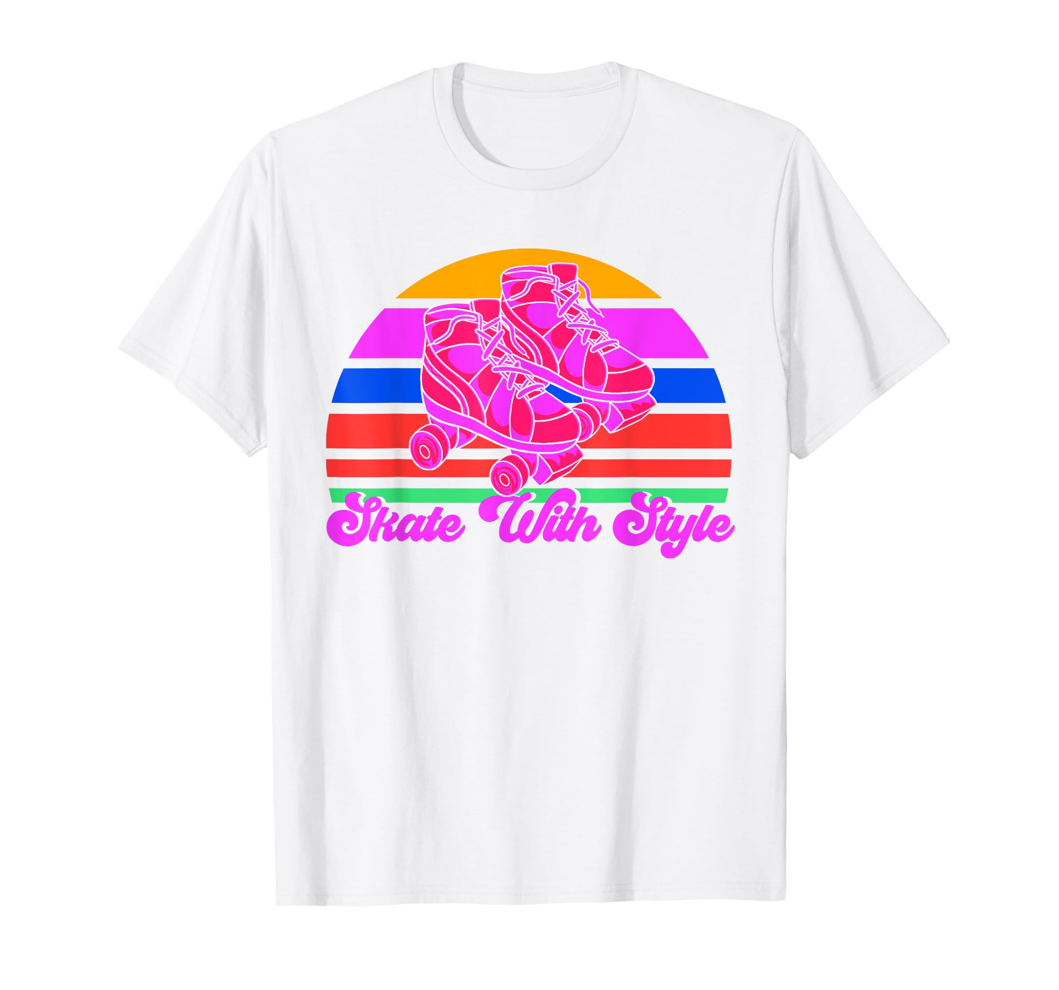 Roller Skates Skate Roller Skating T-Shirt - Graphic Print Men Women - T-Shirt, Sweatshirt, Hoodie