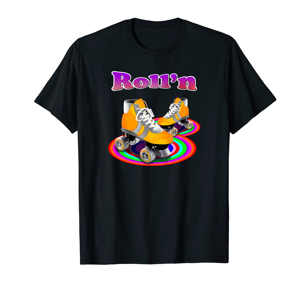 80S Roller Skates T-Shirt - Streetwear Style Men Women - T-Shirt, Sweatshirt, Hoodie