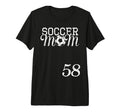 Soccer Mom Jersey Number 58 Favorite T-Shirt - Unique Graphic Unisex - T-Shirt, Sweatshirt, Hoodie