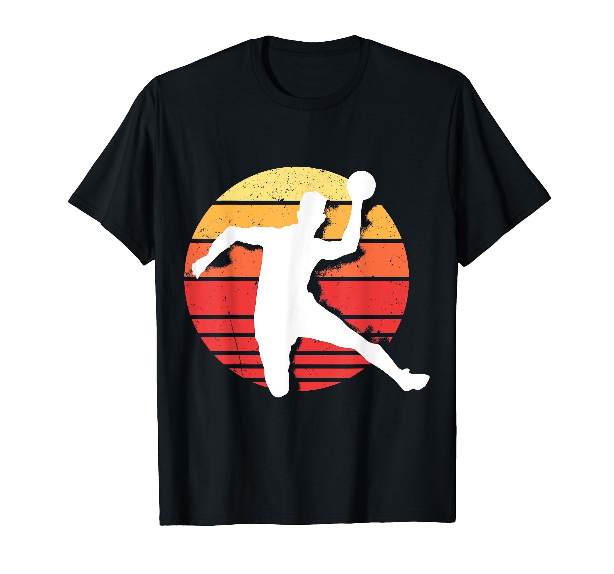 Handball Shoes Sunset Handball Player T-Shirt - Custom Art Print Unisex - T-Shirt, Sweatshirt, Hoodie