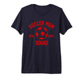 Soccer Mom Tri Blend T-Shirt - Minimalist Print Men Women - T-Shirt, Sweatshirt, Hoodie