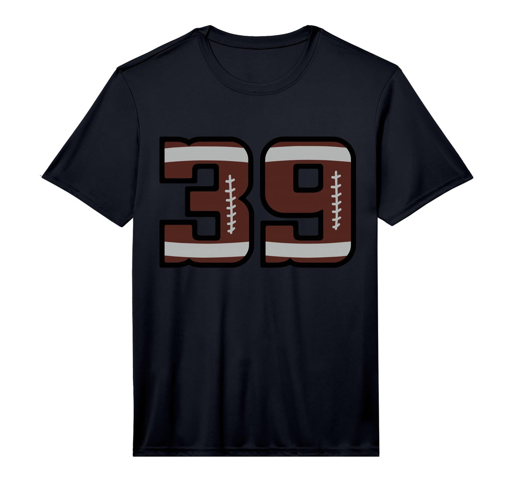 Soccer Number 39 Performance T-Shirt - Minimalist Print Men Women - T-Shirt, Sweatshirt, Hoodie