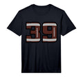 Soccer Number 39 Performance T-Shirt - Minimalist Print Men Women - T-Shirt, Sweatshirt, Hoodie