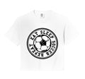 Eat Sleep Soccer Repeat Soccer T-Shirt - Custom Art Print for Adults - T-Shirt, Sweatshirt, Hoodie
