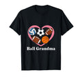 Ball Grandma Funny Soccer Football T-Shirt - Trendy Graphic Unisex - T-Shirt, Sweatshirt, Hoodie