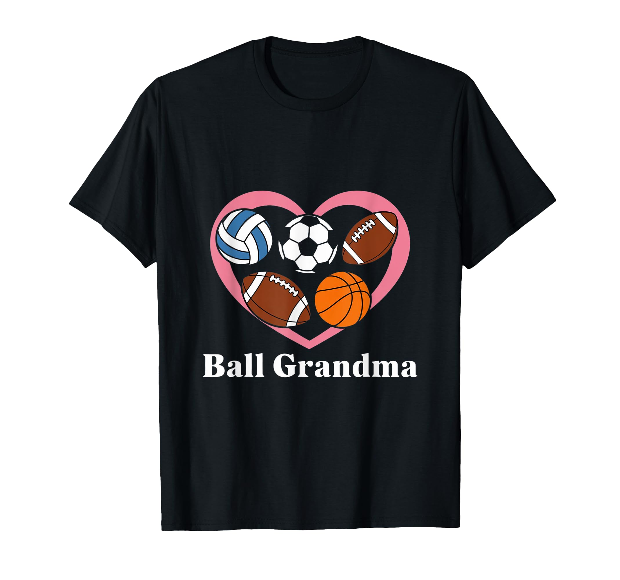 Ball Grandma Funny Soccer Football T-Shirt - Trendy Graphic Unisex - T-Shirt, Sweatshirt, Hoodie