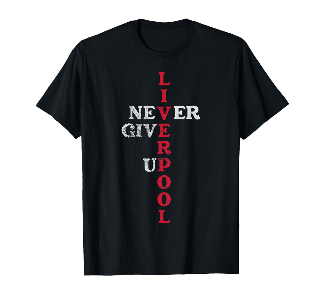 Liverpool England Uk Soccer T-Shirt - Aesthetic Graphic for Adults - T-Shirt, Sweatshirt, Hoodie