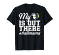 My Heart Is Out There Ball Mama T-Shirt - Minimalist Print for Adults - T-Shirt, Sweatshirt, Hoodie