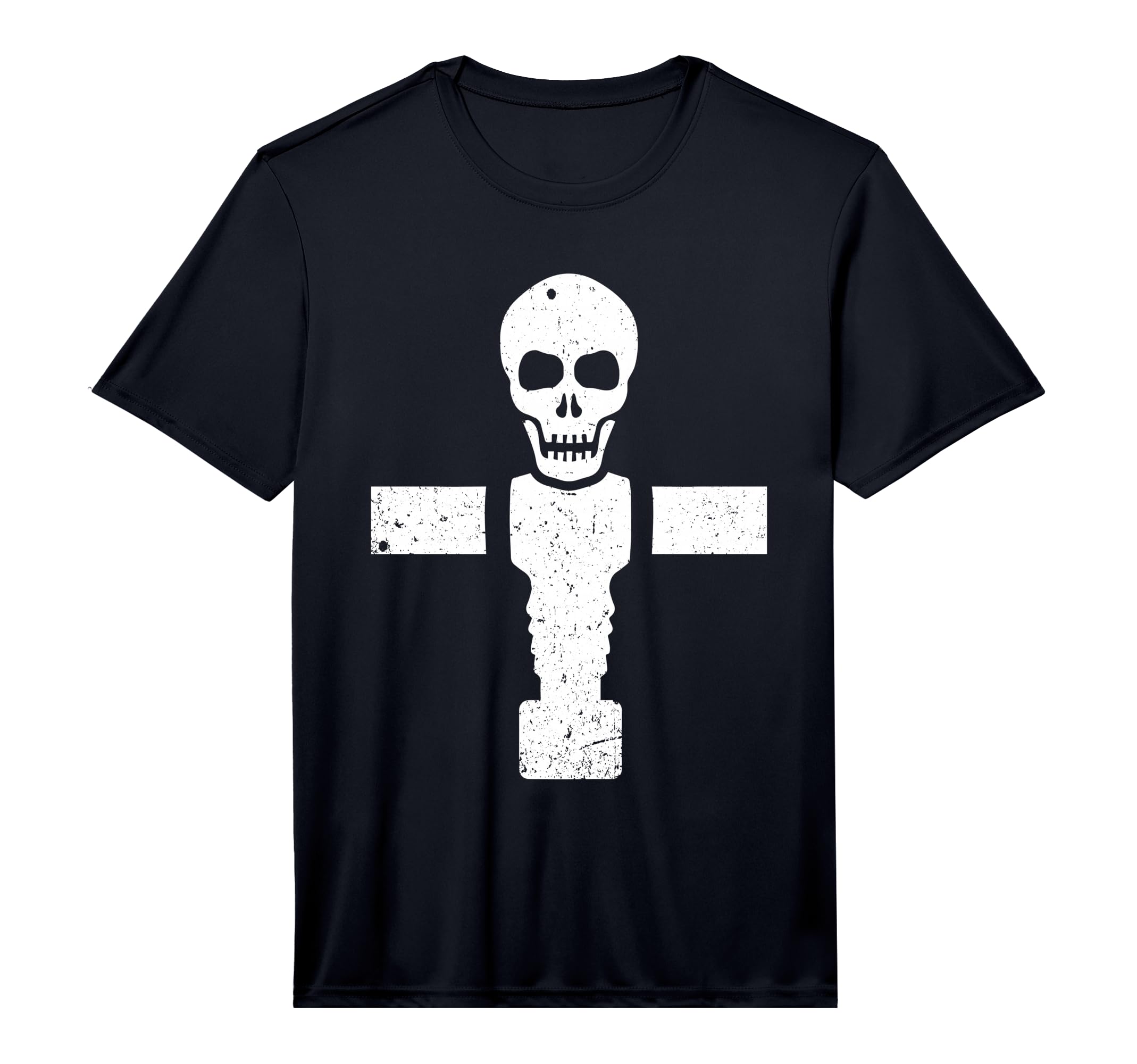 Foosball Skull Soccer Player Sports T-Shirt - Aesthetic Graphic for Adults - T-Shirt, Sweatshirt, Hoodie