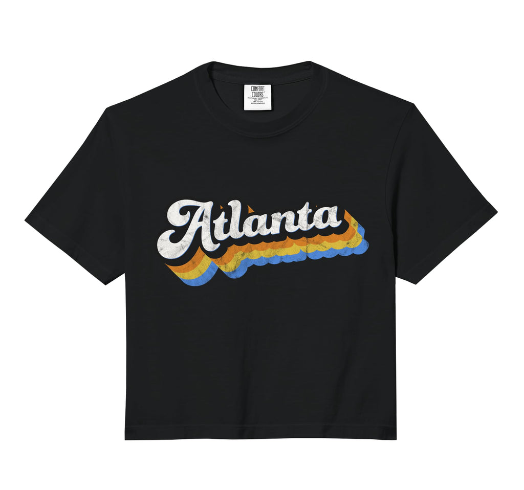 Atlanta Ga Distressed Atl Pride Comfort Hoodie - Streetwear Style Unisex - T-Shirt, Sweatshirt, Hoodie