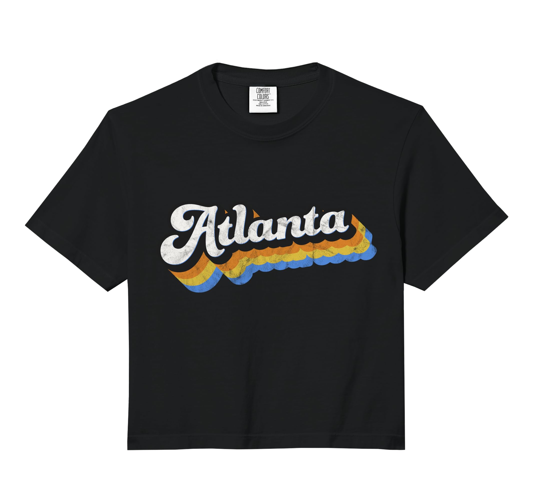 Atlanta Ga Distressed Atl Pride Comfort Hoodie - Streetwear Style Unisex - T-Shirt, Sweatshirt, Hoodie