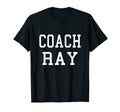 Coach Ray Custom Football Soccer T-Shirt - Minimalist Print for Adults - T-Shirt, Sweatshirt, Hoodie