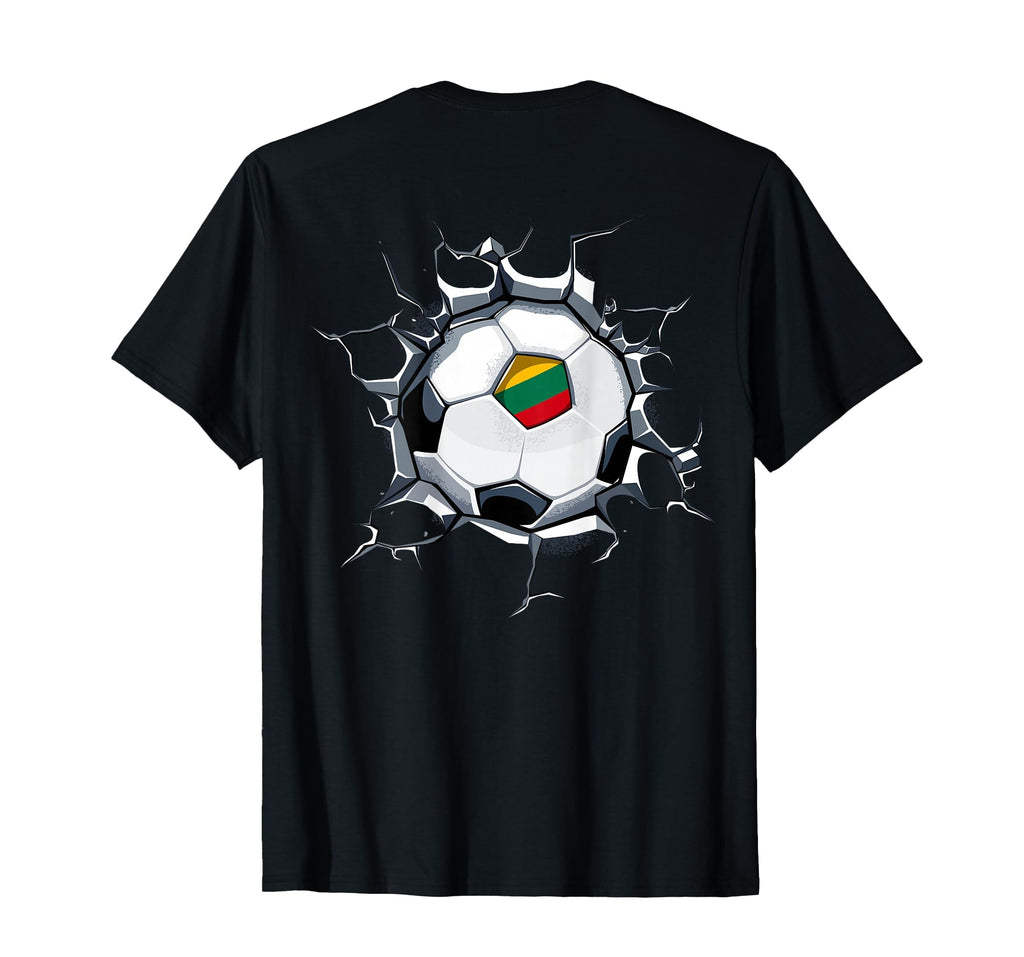 Lithuania Soccer Fans Jersey T-Shirt - Casual Everyday Wear Men Women - T-Shirt, Sweatshirt, Hoodie