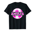 Amulya Name Soccer Play Football T-Shirt - Fun Novelty Design Unisex - T-Shirt, Sweatshirt, Hoodie