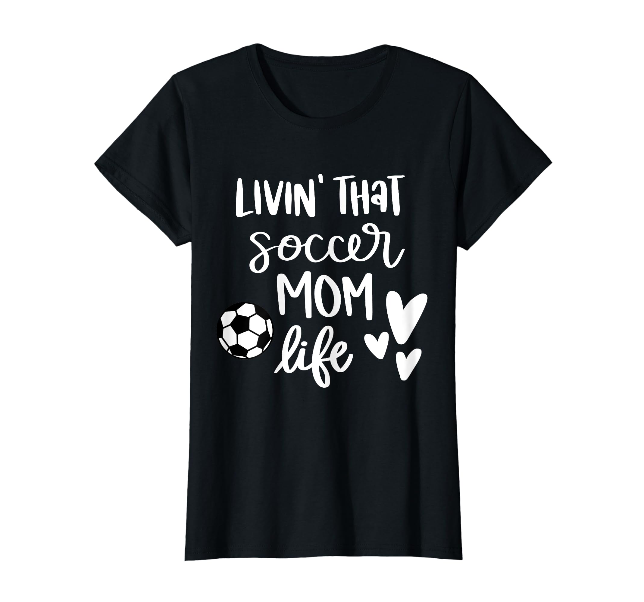 Living That Soccer Mom Life T-Shirt - Minimalist Print Unisex - T-Shirt, Sweatshirt, Hoodie
