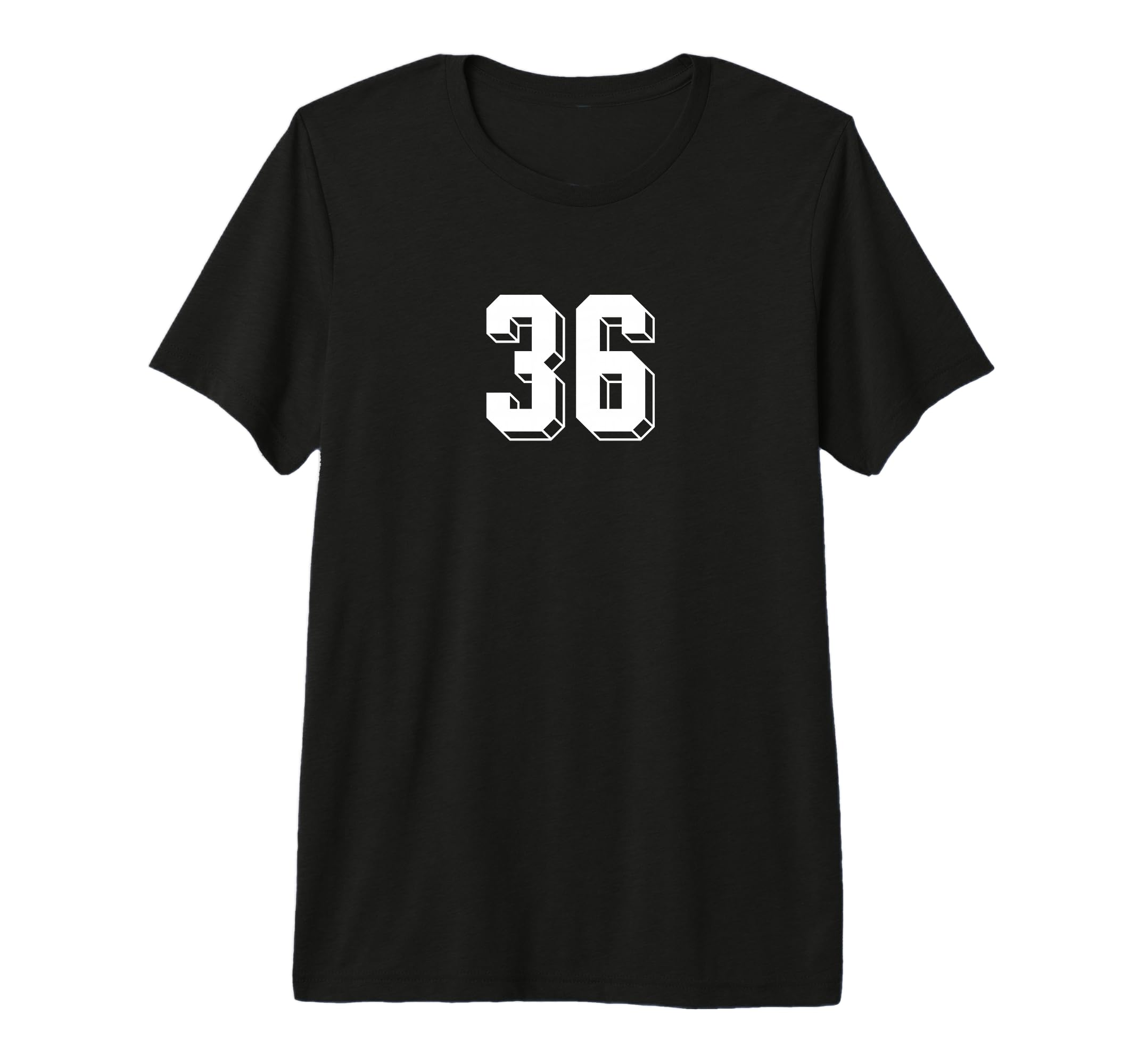 Number 36 80S 90S Soccer Team Jersey T-Shirt - Trendy Graphic Unisex - T-Shirt, Sweatshirt, Hoodie