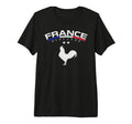 France Soccer Rooster Tri Blend T-Shirt - Casual Everyday Wear Men Women - T-Shirt, Sweatshirt, Hoodie