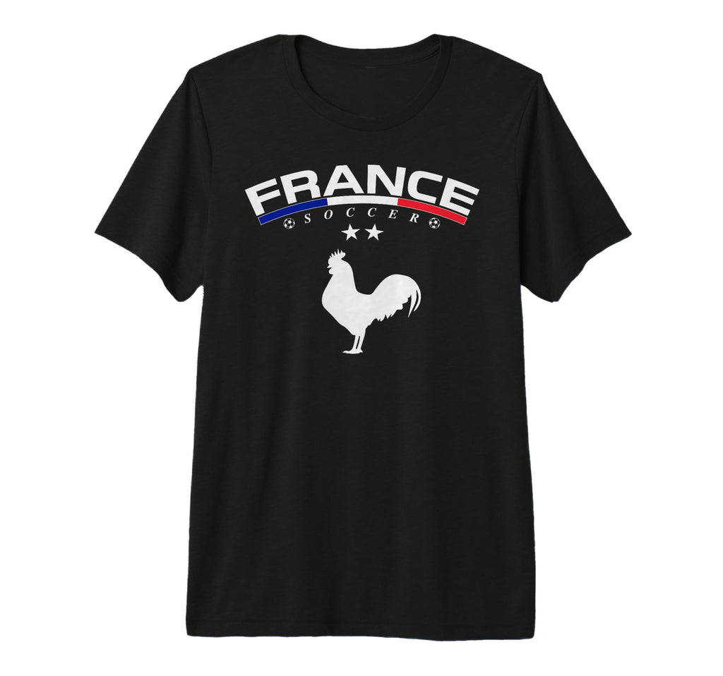 France Soccer Rooster Tri Blend T-Shirt - Streetwear Style Men Women - T-Shirt, Sweatshirt, Hoodie