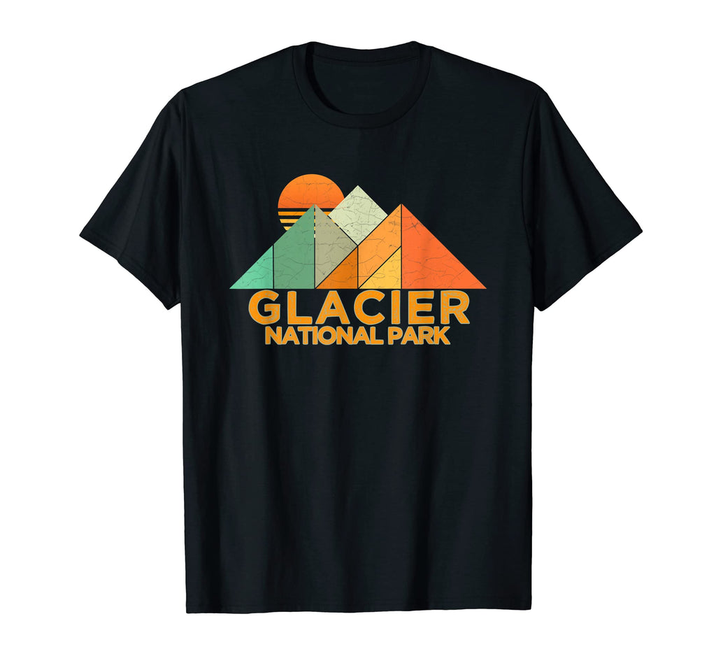 Glacier National Park T-Shirt - Custom Art Print Men Women - T-Shirt, Sweatshirt, Hoodie