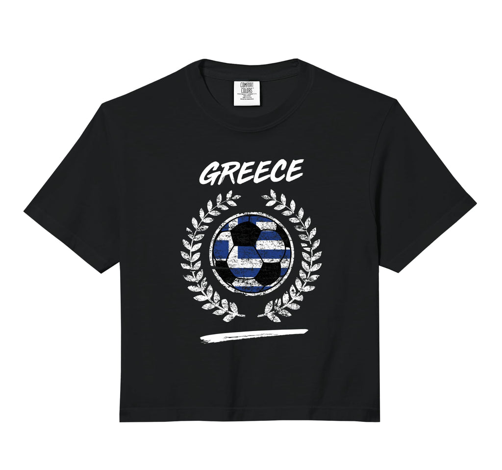 Greece Flag Greek Soccer Team Football Hoodie - Novelty Apparel for Adults - T-Shirt, Sweatshirt, Hoodie