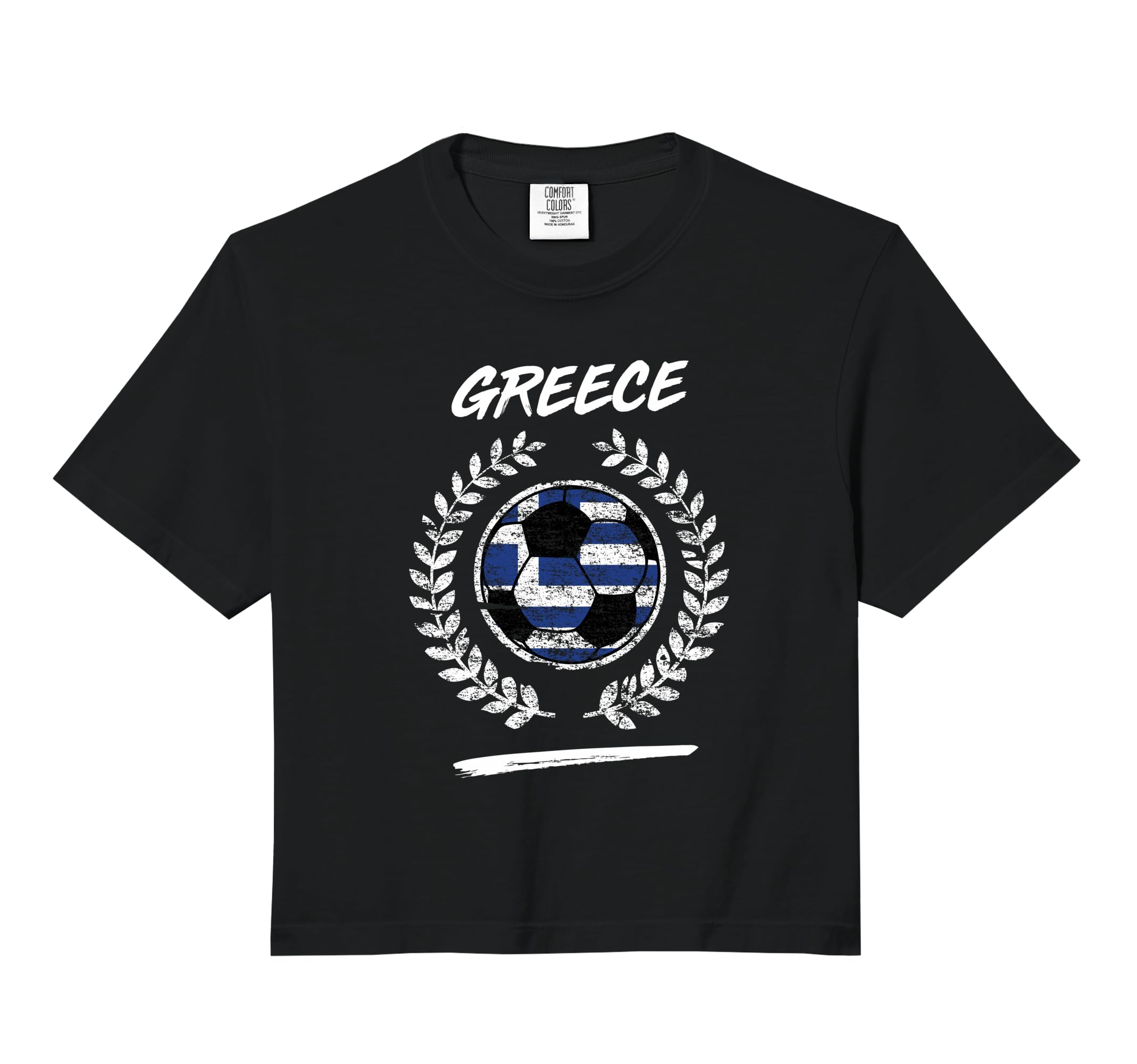 Greece Flag Greek Soccer Team Football Hoodie - Novelty Apparel for Adults - T-Shirt, Sweatshirt, Hoodie